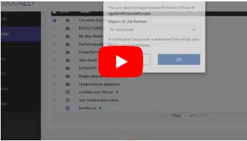 Box Export deleted items