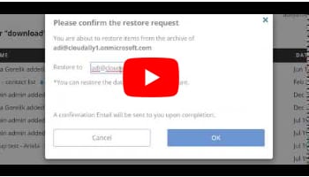 Cross-User Restore