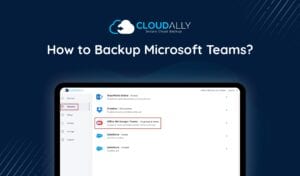 backup microsoft teams