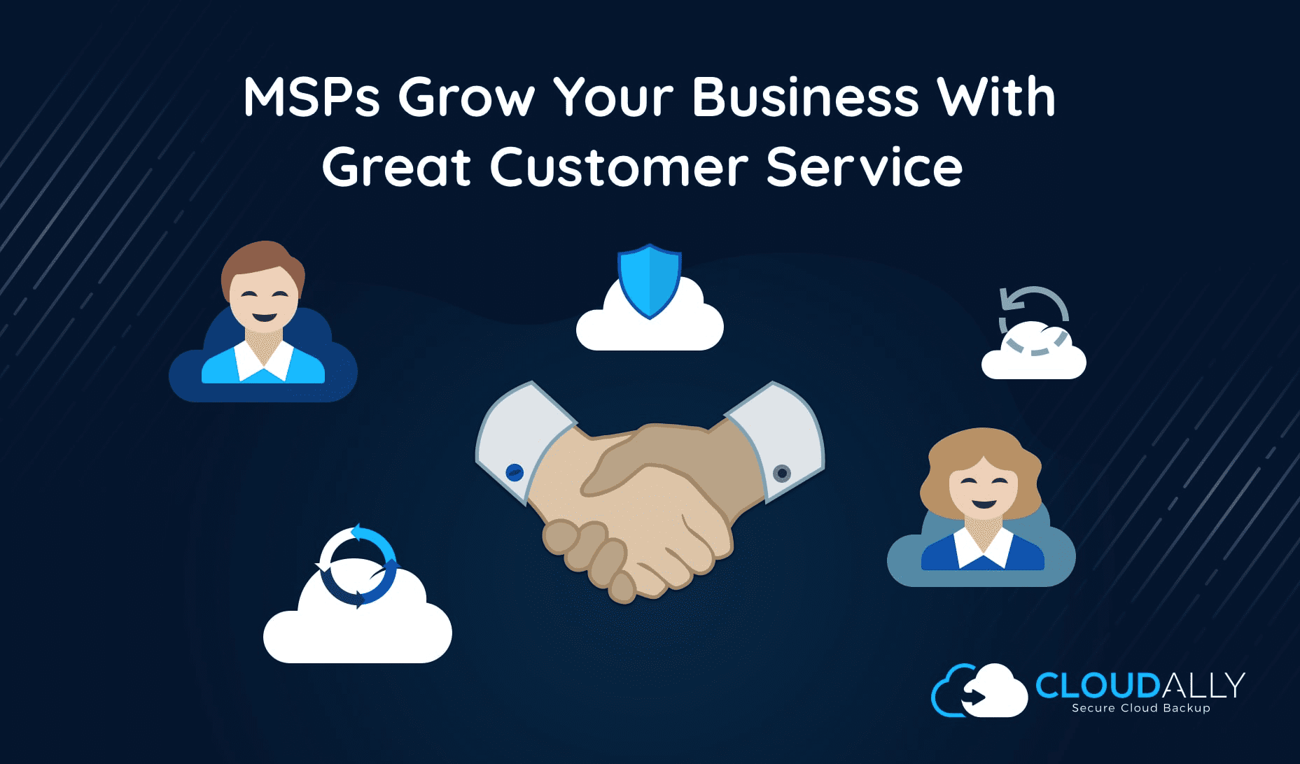 msps grow your business with great customer service/support
