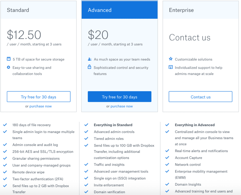 dropbox v onedrive